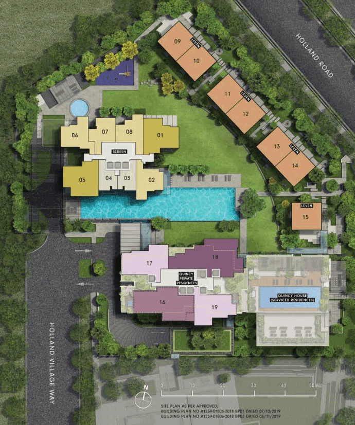 One Holland Village Site Plan